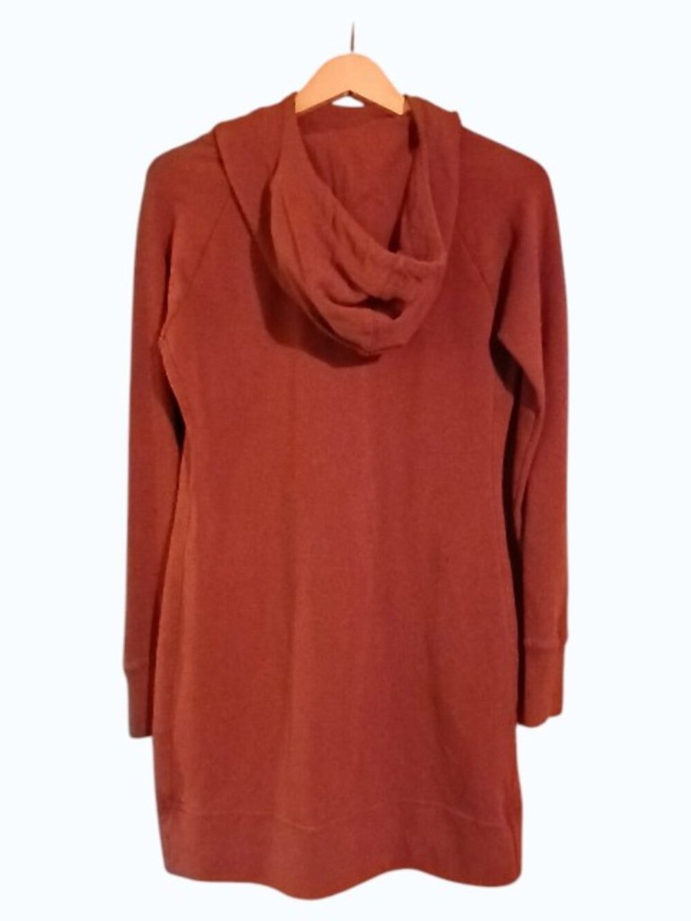 AMERICAN GIANT Cinnamon Brown Tunic Hoodie Sweatshirt - EUC - Picture 5 of 12